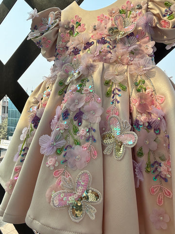 Beautiful Handwork dress for baby girl