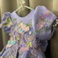 Lavender Hand Crafted Dress