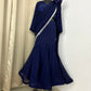 Blue stylish saree