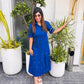 Royal Blue Women Dress