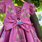 Pink Handmade Mother Daughter Dress Combo