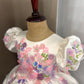 Off White Hand Crafted Dress
