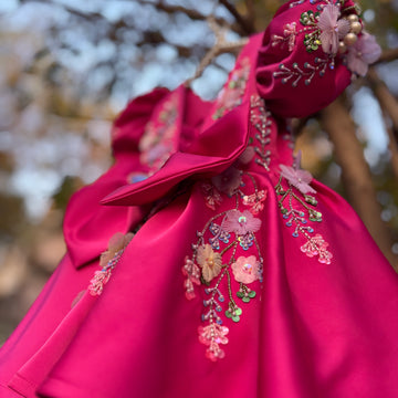 Pink Handmade Dress