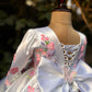 White Hand Crafted Emblished Dress