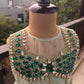 Green Handmade Ball Gown