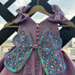Lavender Bow Handmade Birthday Dress