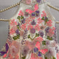 White Halter Neck Baby Dress