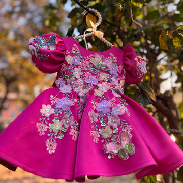 Pink Handmade Dress
