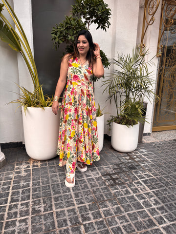 Printed Women Maxi Dress
