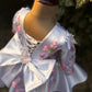 White Hand Crafted Emblished Dress