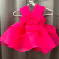Pink Flower Organza Dress