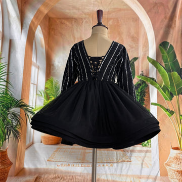 Black Handmade Dress