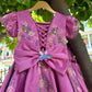 Pink Handmade Mother Daughter Dress Combo