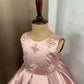 Pink Emblished Birthday Dress