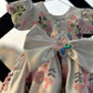 Beautiful white colour handwork  butterfly birthday dress