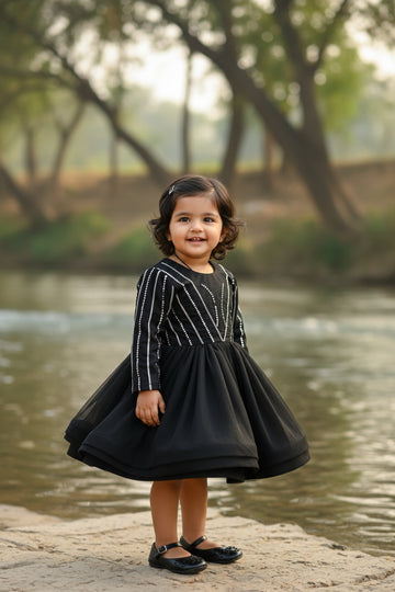 Black Handmade Dress