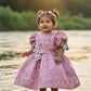 Pink 3 D Butterfly Dress