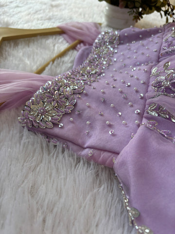 Lavender Handmade Dress