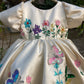 Crème Hand Embroidered Dress
