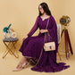 EF1028 - Purple Anarkali Set