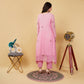 EF1029 - Pink Anarkali Set