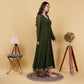 EF1031 - Green Mirror Work Anarkali