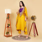 EF1040 - Mustard Kaftan Set