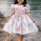 White Hand Crafted Emblished Dress