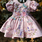 Pink Hand Crafted Birthday Dress