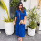 Royal Blue Women Dress