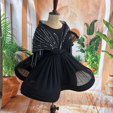 Black Corded Dress