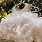 White Ruffles Dress