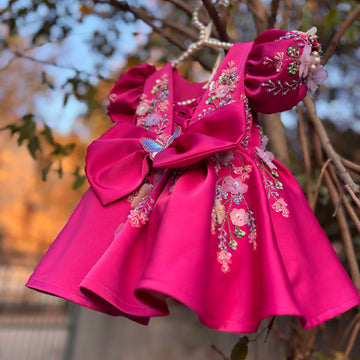 Pink Handmade Dress