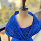 Blue Corded Birthday Dress