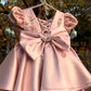 Peach Big Butterfly Dress