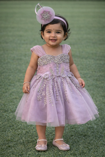 Lavender Handmade Dress
