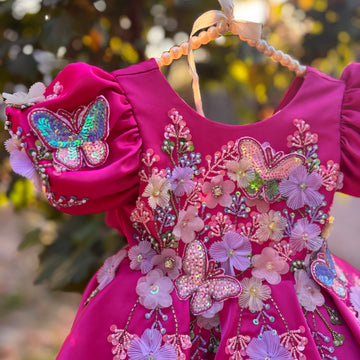 Pink Handmade Dress