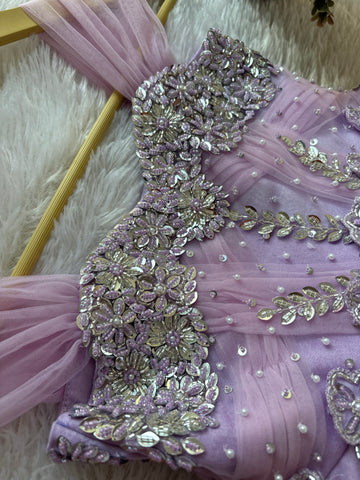 Lavender Handmade Dress