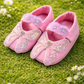 Hand made beautiful baby shoes of soft fabric
