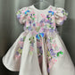Handwork Beautiful birthday dress for baby Girl