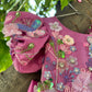 Pink Handmade Mother Daughter Dress Combo