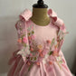 Pink Handmade Designer Dress