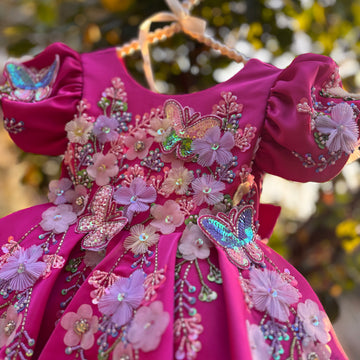 Pink Handmade Dress