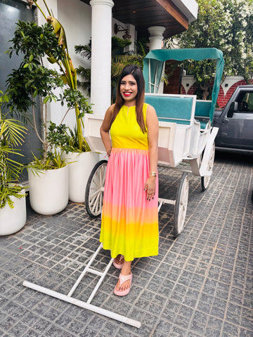 Ombré Women Maxi Dress