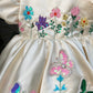 Crème Hand Embroidered Dress