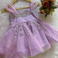 Lavender Handmade Dress