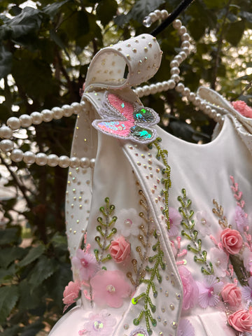White Handmade Designer Dress