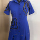 Beautiful women Blue colour modern design long shirt