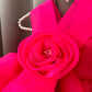 Pink Flower Organza Dress