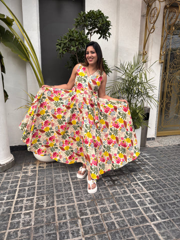 Printed Women Maxi Dress
